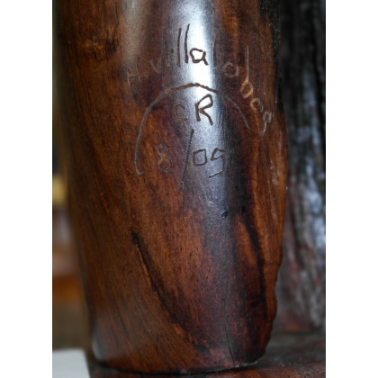  Sculpture en bois "Femme" signée H. sur  Moinat SA  - Antiquités décoration