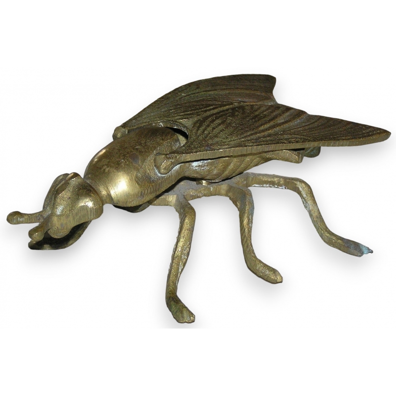 Sculpture façon vide-poche "Mouche"