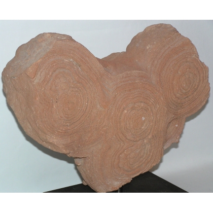 Sculpture, en pierre. Avec socle en fer. sur  Moinat SA  - Antiquités décoration