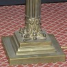 'Colonne' lamp, made of brass. With base by  Moinat SA  - Antiques and home décor