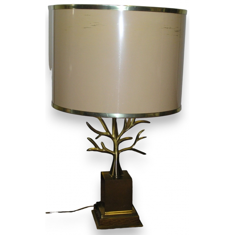  Lampe de style Charles avec décor sur  Moinat SA  - Antiquités décoration