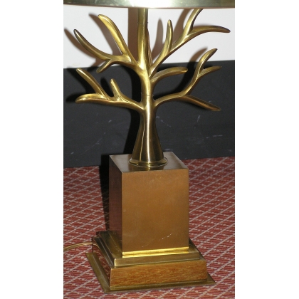  Lampe de style Charles avec décor sur  Moinat SA  - Antiquités décoration