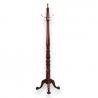 Perroquet Portemanteau Rond en acajou