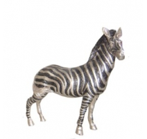 Zebra bronce plata