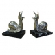 Pair of greenhouses books "Snail" in