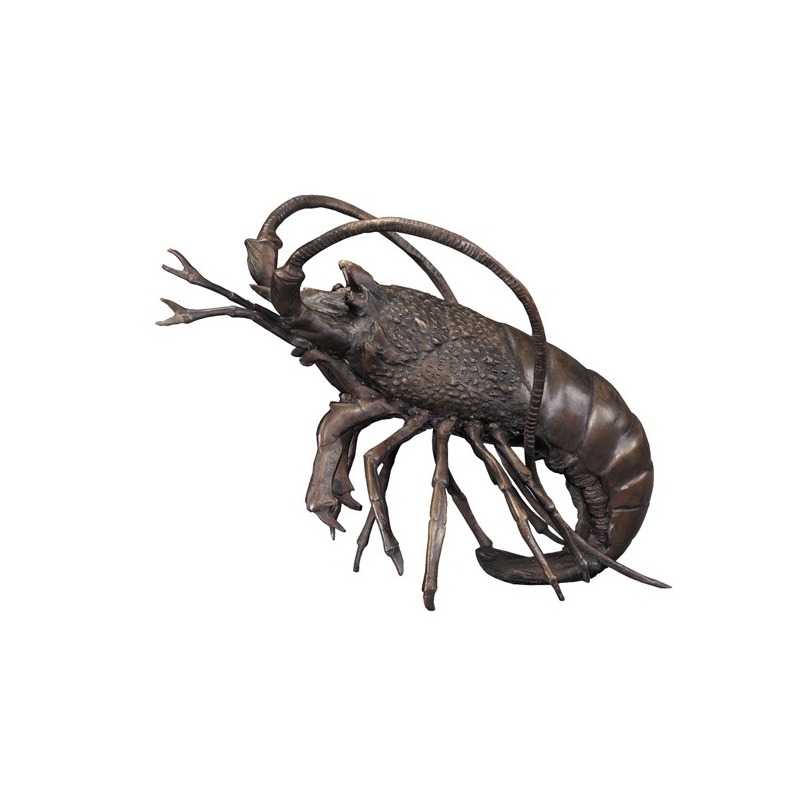 Homard en bronze