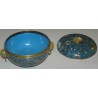 Round box with lid, enamelled, by Moinat SA – Antiques and decorative items