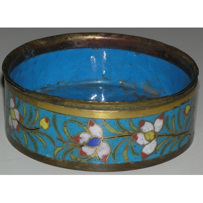 Round bowl, made of metal with a partitioned base, from  Moinat SA  - Antiques and decorative items