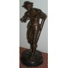  Sculpture "Le faucheur", en bronze. sur  Moinat SA  - Antiquités décoration