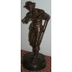 Bronze "Le faucheur" signée GAUTHERIN