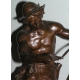 Bronze "Le faucheur" signée GAUTHERIN