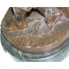  Sculpture "Le faucheur", en bronze. sur  Moinat SA  - Antiquités décoration