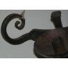 Two-light wall light, made of wrought iron. From  Moinat SA  - Antiques and home décor