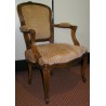 Louis XV Cabriolet-style armchair, by Moinat SA – Antiques and home décor
