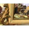  Miroir Napoléon III, en bois laqué sur  Moinat SA  - Antiquités décoration