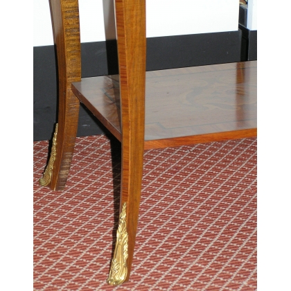 Bedside table, in inlaid rosewood. From  Moinat SA  - Antiques and home décor