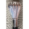 Walking stick with a round, fluted silver-coloured knob at Moinat SA – Antiques and home décor