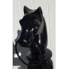  Colonne "Tête de cheval" avec anneau, sur  Moinat SA  - Antiquités décoration