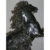 Paire de sculptures \"Chevaux de Marly\",