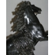 Paire de sculptures "Chevaux de Marly",