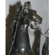 Paire de sculptures "Chevaux de Marly",