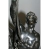 Paire de sculptures \"Chevaux de Marly\",