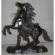 Paire de sculptures "Chevaux de Marly",