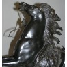 Paire de sculptures \"Chevaux de Marly\",