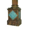 Par de columnas renacentistas de madera tallada de Moinat SA - Antigüedades y decoración
