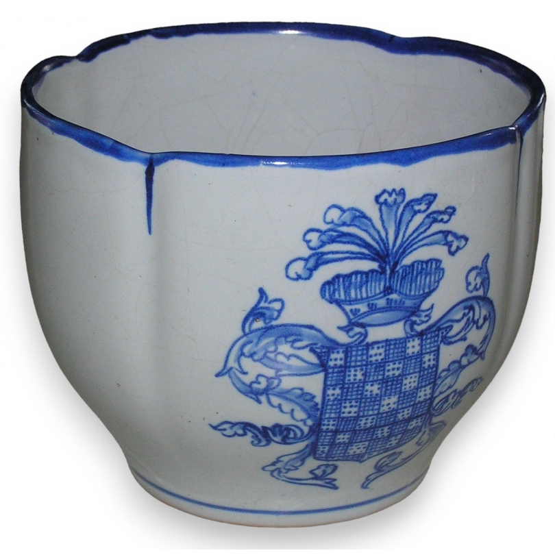 Bol, en porcelaine blanche à motif