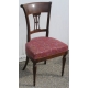 Ensemble de 6 chaises, en acajou.