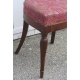 Ensemble de 6 chaises, en acajou.