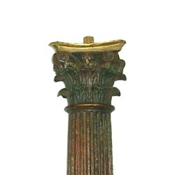 Par de columnas renacentistas de madera tallada de Moinat SA - Antigüedades y decoración