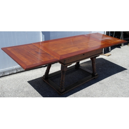  Table Louis XIII avec allonges, en sur  Moinat SA  - Antiquités décoration