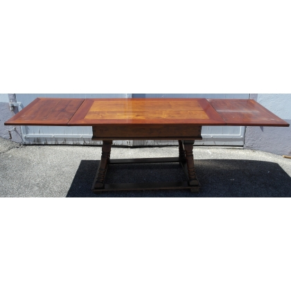  Table Louis XIII avec allonges, en sur  Moinat SA  - Antiquités décoration