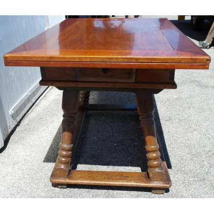  Table Louis XIII avec allonges, en sur  Moinat SA  - Antiquités décoration