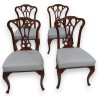 Set of 4 Queen Anne-style chairs, from  Moinat SA  - Antiques and home décor