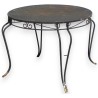  Table ronde d'extérieur à 4 pieds, en sur  Moinat SA  - Antiquités décoration