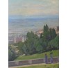 Paintings | Painting entitled ‘Italy – Frascati’, signed J. ODIER Moinat SA  – Antiques and home décor