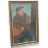 Paintings | Painting entitled ‘Marcel’, signed BOUTAGY, dated 1977. Moinat SA  – Antiques and home décor