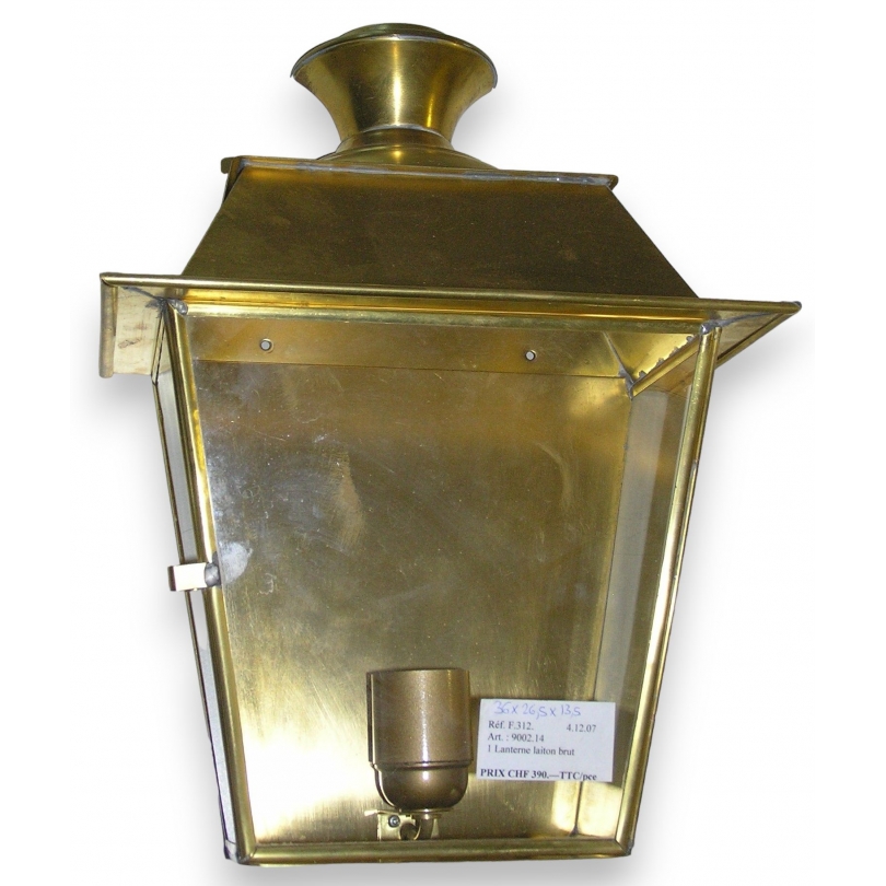 Wall light, in unfinished brass. France. New. Available from  Moinat SA  - Antiques and home décor