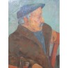 Paintings | Painting entitled ‘Marcel’, signed BOUTAGY, dated 1977. Moinat SA  – Antiques and home décor