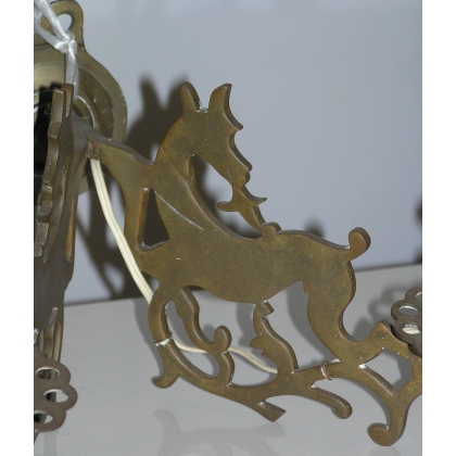  Applique à deux lumières, en bronze. sur  Moinat SA  - Antiquités décoration