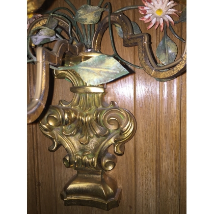  Paire d'appliques style Régence, en fer sur  Moinat SA  - Antiquités décoration