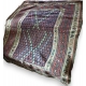 Tapis Kilim rouge et bleu