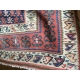 Tapis Kilim rouge et bleu