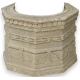 Carved base