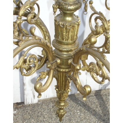 Lustre Louis XVI avec 5 lumières