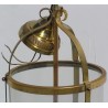 Round three-light brass lantern. Available from  Moinat SA  - Antiques and home décor