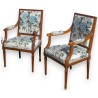 Pair of Louis XVI-style armchairs at Moinat SA – Antiques and home décor